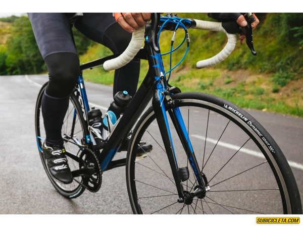 Subicicleta Ruta DYNAMIC SPORT BLACK TS 700X25c FOLD ACCESS LINE MICHELIN