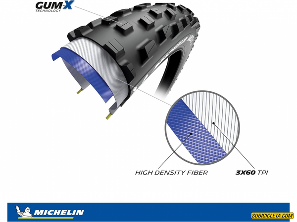 Subicicleta MTB WILD XC 29x2.35 TLR PERFORMANCE MICHELIN