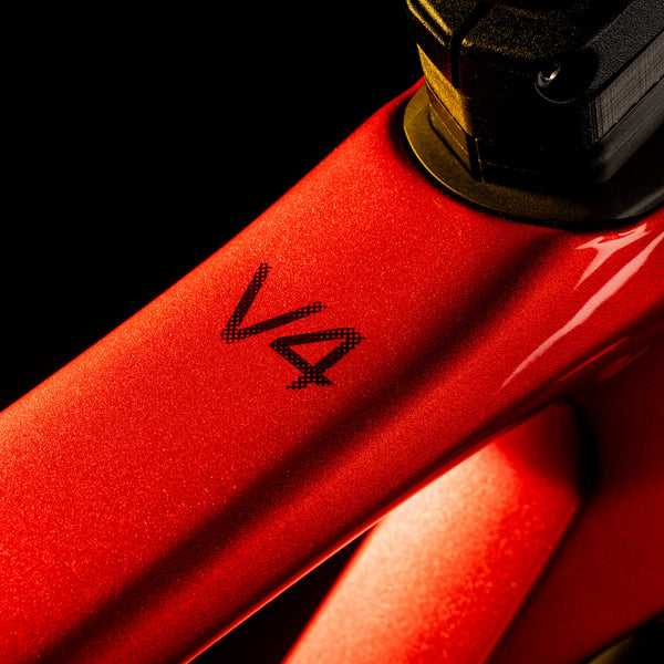 COLNAGO Bike V4 DB, Riv.eTap Axs, Racing 600, VDRD 510, RED