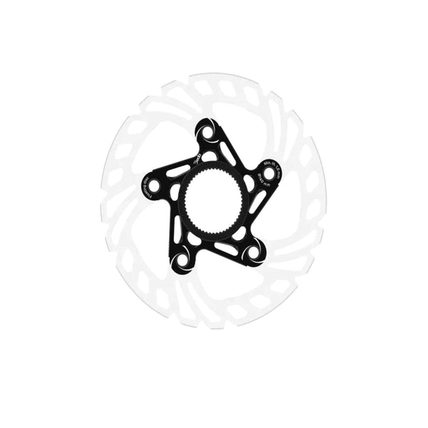 DEDA DB140 Floating disc brake rotor, steel track, AL7075