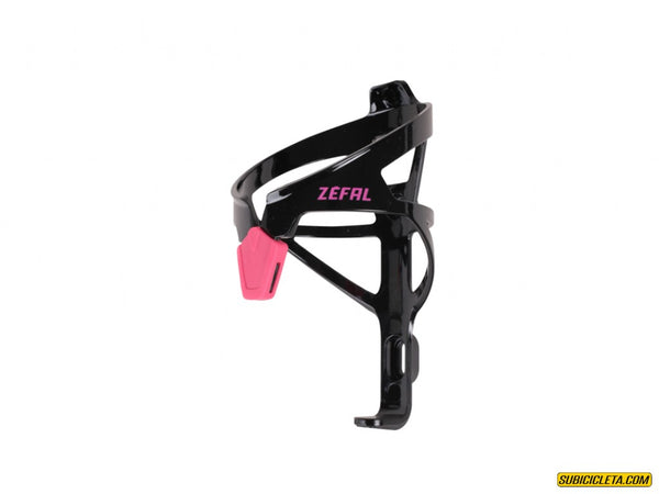 Subicicleta Porta Bidon De Resina Pulse A2 - Negro Y Rosado Zefal