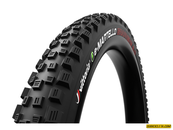 Subicicleta Enduro E-Martello 27.5x2.4 2-ply full black 4C G2.0 TLR Vittoria