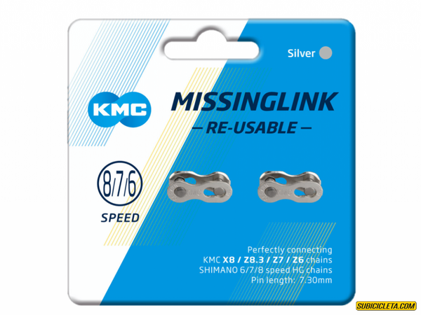 Subicicleta Missinglink Kmc Para Cadena (8/7/6 Velocidades)