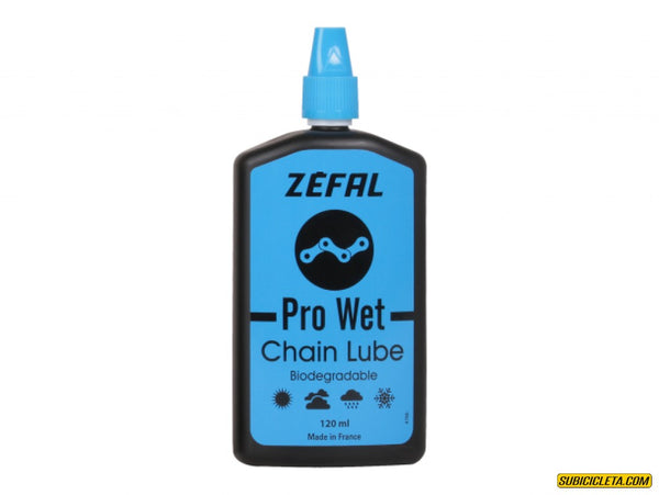 Subicicleta Lubricante Pro Wet Lube-Burette 120 Ml Zefal