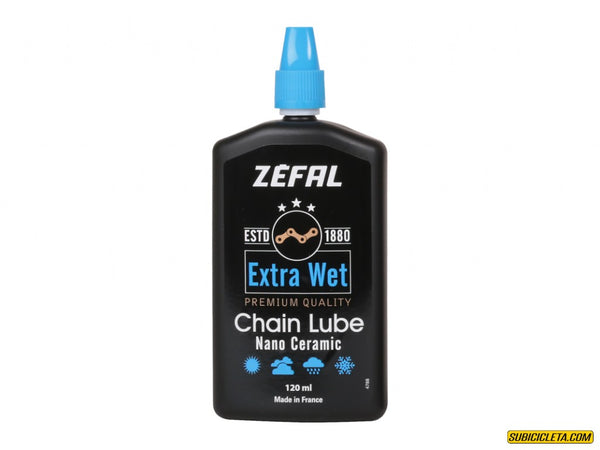 Subicicleta Lubricante Extra Wet Lube-Burette 120 Ml Zefal