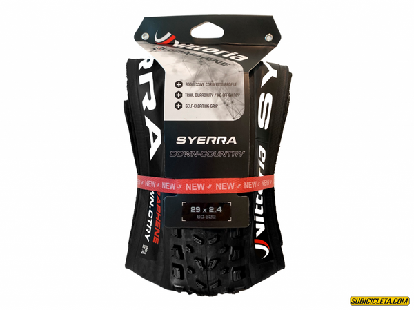 Subicicleta MTB Syerra Down Country full blk 4C G2.0 / 29x2.4 TLR Vittoria