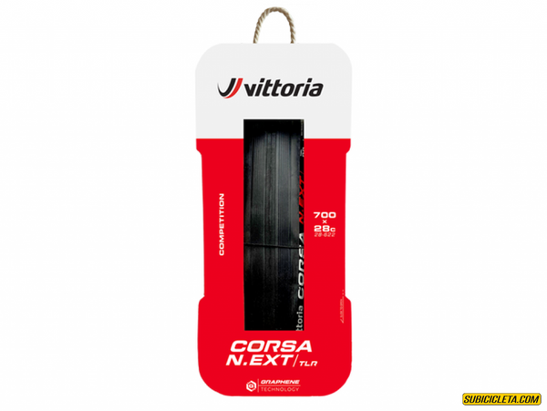 Subicicleta Ruta Corsa N.EXT TLR 700x 30c FULL BLACK Vittoria