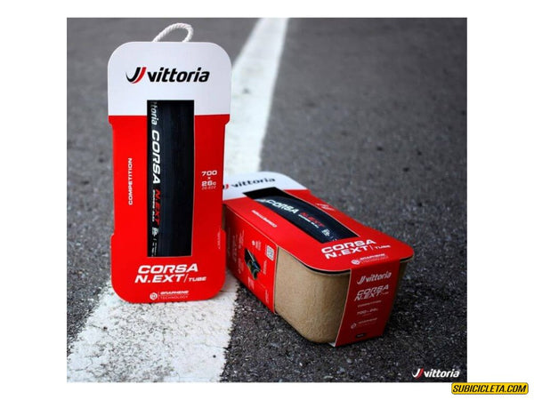 Subicicleta Ruta Corsa N.EXT TLR 700x 30c FULL BLACK Vittoria