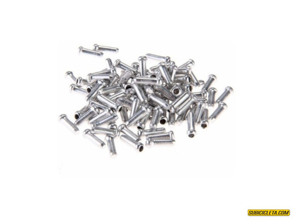 Subicicleta Terminal de guaya de frenos Alloy Gris 2.2mm pack 500pz SunRace