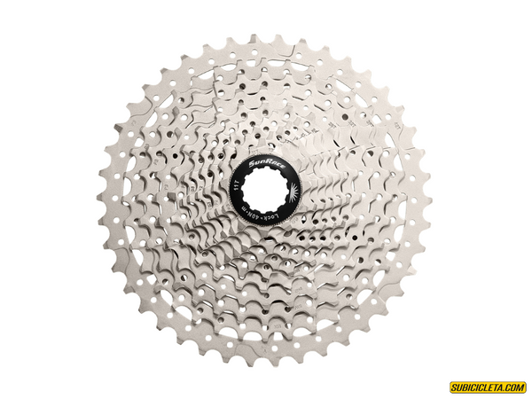 Subicicleta Cassette MS7 de 11v MTB 11-51 for Body HG / Steel Spiders/Metallic Silver SunRace