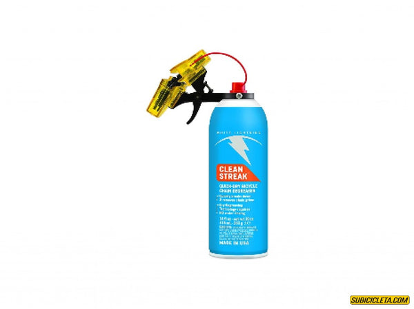 Subicicleta Kit desengrasante para cadenas The Trigger, Chain Cleaning Kit 415ml White Light