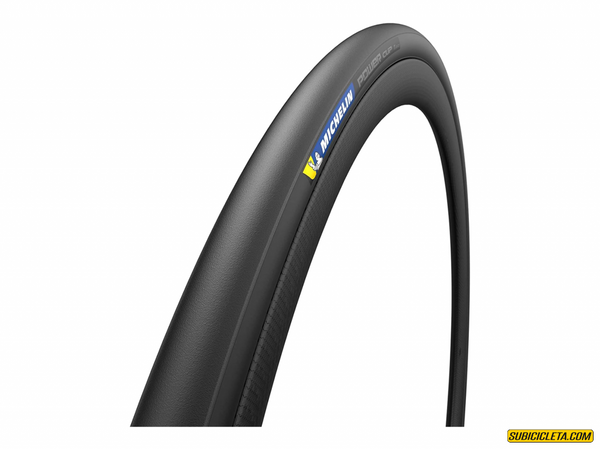 Subicicleta Ruta POWER CUP BLACK 700X28c TLR COMPETITION MICHELIN