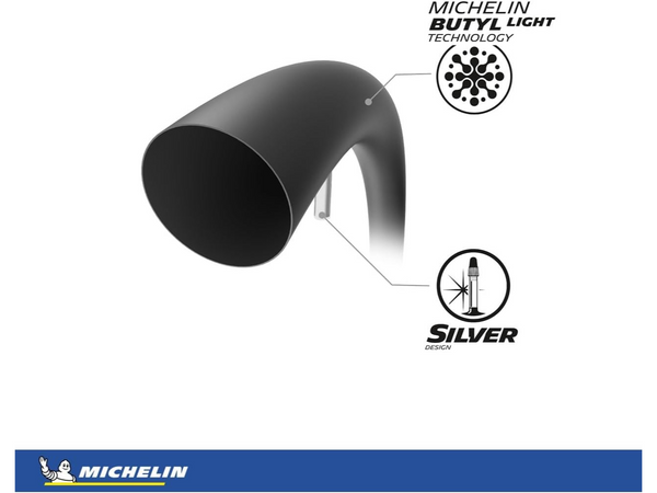 Subicicleta Tripas Ruta Air Stop 700x18/25 V Presta de 40mm MICHELIN