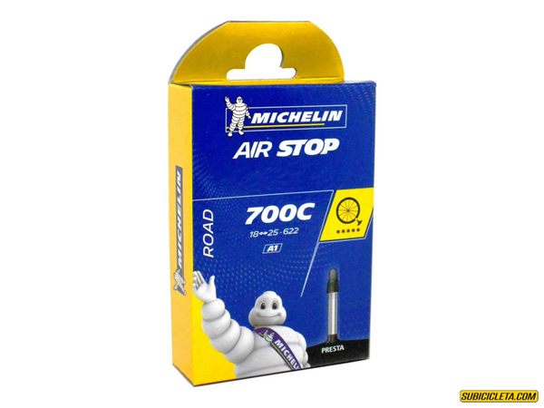 Subicicleta Tripas Ruta Air Stop 700x18/25 V Presta de 40mm MICHELIN