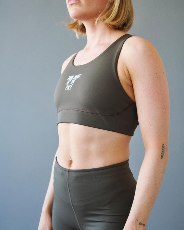 Women's Balance Bra - Dusty Brown