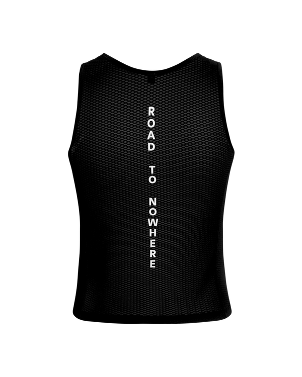 Women's Sleeveless Base Layer — Black