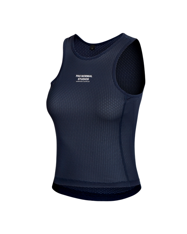 Women's Sleeveless Base Layer — Navy