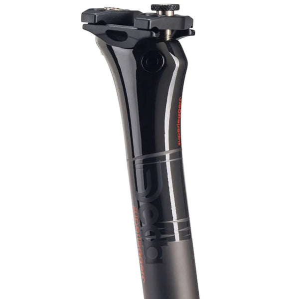 DEDA SUPERLEGGERO carbon seatpost Ø27,2 POB finish, 350mm/25mm